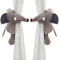 1 Pair Cute Animal Curtain Tiebacks Holdbacks Buckle Hook Fastener Cartoon by Unknown