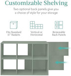 Best Choice Products Kids Bookcase 6-Cube Storage Organizer, 11in Shelf Opening - Image 3
