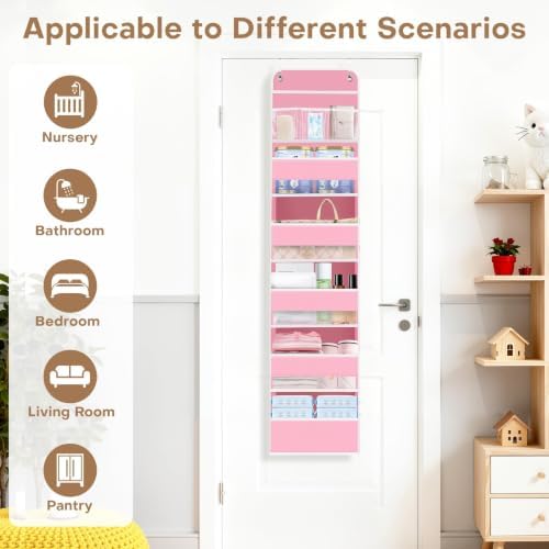 Over the Door Organizer, Large Pocket Hanging Storage - Image 3
