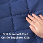 BEDSUM 4pc Toddler Cooling Bedding Set, Rayon Made from Bamboo - Image 3