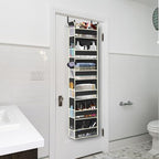Over The Door Hanging Organizer 6-Shelves and 12 Side Pockets, Over The Door - Image 2