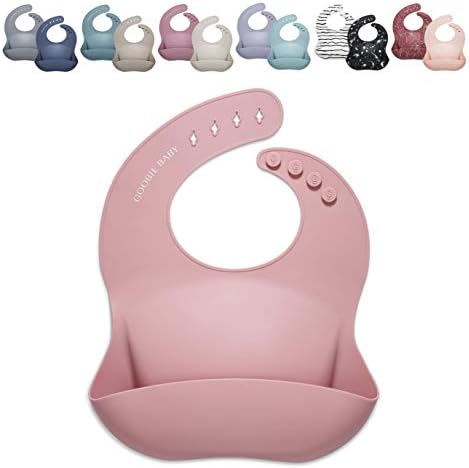 Goobie Baby Silicone Baby Bib by Goobie+Baby