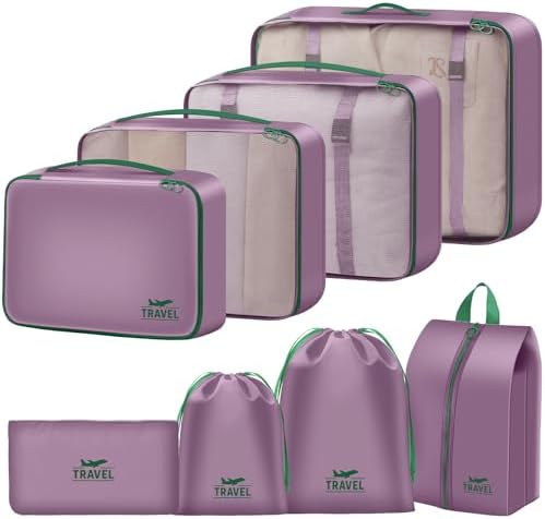 Packing Cubes for Suitcase by YEEYAA