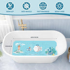 XIYUNTE Bath Mat for Tub Non Slip Bathtub Mat Non Slip 40x16 Baby Bath Mat - Image 2