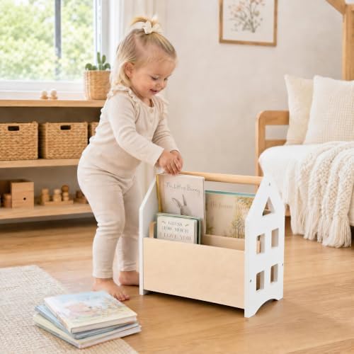 Decorative Wooden Bookshelf - Image 2