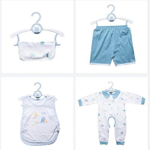 Baby Clothes Hangers 50 Pack, Plastic Kids Hangers Space Saving - Image 4
