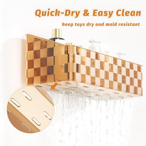 2 Pack Bath Toy Storage Holder, Large Capacity Bath Tub Toy Organizer - Image 3