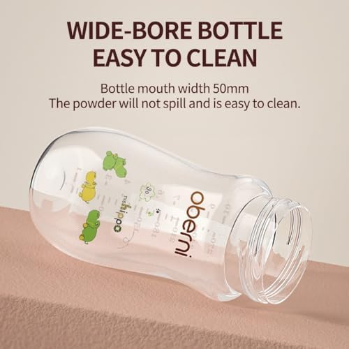 Oberni Baby Bottles, Weighted Straw Toddler Milk Bottles - Image 6