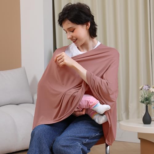 Seejoy Multi-use Nursing Cover for Breastfeeding, 360°Full Coverage Nursing - Image 5