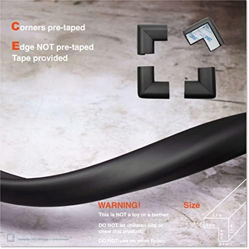 Roving Cove Baby Proof Edge Corner Protector, Large18ft Edge 8 Corners - Image 5