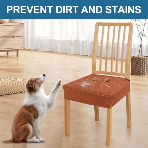 Smiry Waterproof Seat Covers for Dining Room Chairs - Image 6