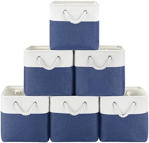 Patvingot 11-Inch Fabric Cube Storage Bins by Patvingot