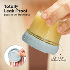KeaBabies 6pk 4oz Glass Baby Food Containers - Image 2
