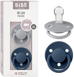 BIBS De Lux Baby Pacifier 2-Pack | Made in Denmark | BPA Free Dummy Soother by BIBS