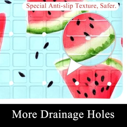 Non Slip Shower Mat Bathtub Mat 15.1x26.8 Inch, Quick Dry Bath Mat - Image 2