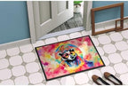 Caroline's Treasures DAC3963MAT Hippie Animal Badger Doormat Front Door Mat - Image 4
