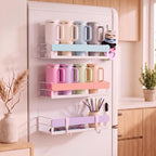 Patelai 3 Pack Pastel Magnetic Water Bottle Organizer - Image 2