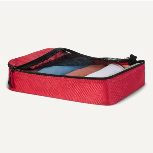 Amazon Essentials 4-Piece Packing Cubes Travel Accessories Set, Luggage - Image 3