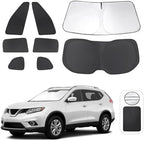 TINGLU Window Shades for Nissan Rogue 2014-2020 Accessories Full Windows Rear by TINGLU