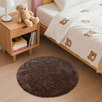 OLANLY Coffee Round Rugs for Bedroom - Image 3