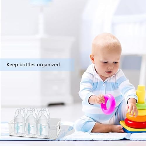 Baby Bottle Organizer, Plastic Storage Center - Image 3