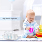 Baby Bottle Organizer, Plastic Storage Center - Image 3