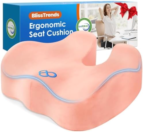 BlissTrends Memory Foam Seat Cushion by BlissTrends