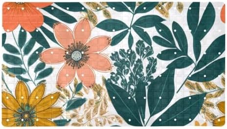 Shower Mat Bathtub Mat, 26.8x15.1 inch, Non-Slip Bath Mat by Anna+Cowper