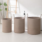 Laundry Basket Hamper Tall Rope Storage Woven - Image 6