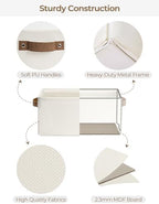StorageWorks Narrow Storage Bins, Long Baskets - Image 3