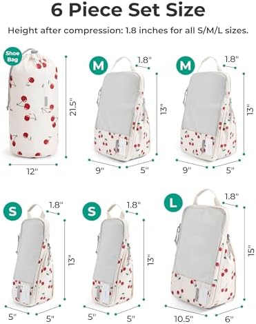 BAGSMART Compression Packing Cubes - Image 4