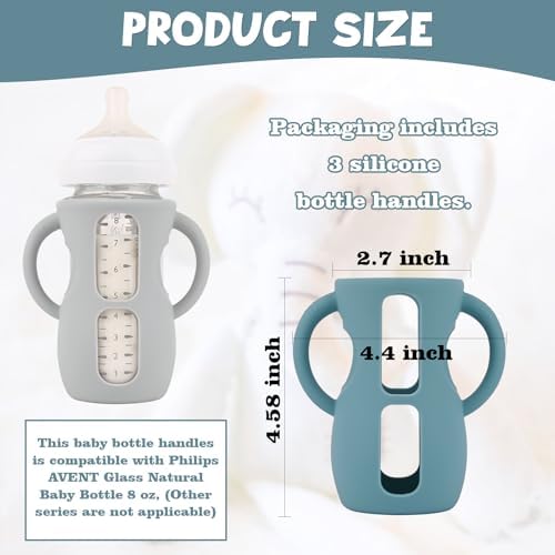 3 Pack Silicone Sleeves with Handle - Image 4