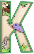3D Layered Safari Nursery Wooden Letters by Unknown