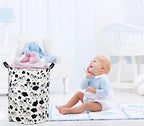 Cow print Laundry Basket Baby Laundry Basket Nursery Hamper Kids Baby Laundry - Image 4