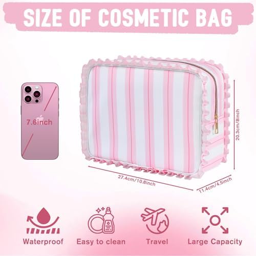 Ruffled Makeup Bag - Image 5