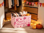 Sanjiaofeng Rectangular Pink Halloween Ghost Storage Basket, Waterproof - Image 6