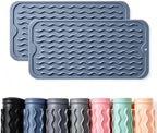 2 Pack Caketime Silicone Dish Drying Mat by CAKETIME