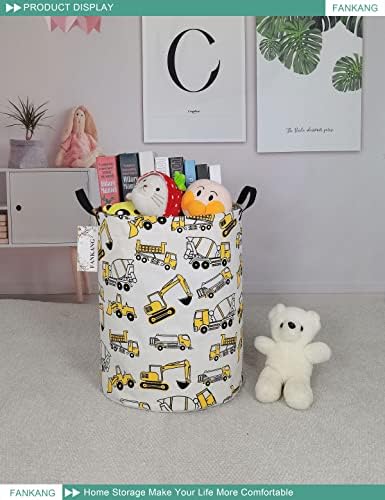 Storage Bin Foldable Nursery Organizer Basket Excavator - Image 3
