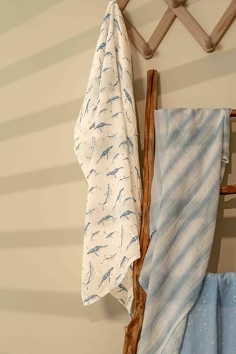 Muslin Swaddle Blankets for Newborn, Cotton Receiving Blanket - Image 6