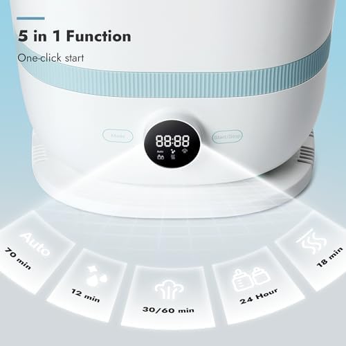 Papablic Bottle Sterilizer and Dryer Pro Max, 13 Bottles Large Capacity - Image 6