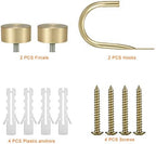 Premium Curtain Holdback, Quality Metal Decorative Curtain Holdbacks - Image 3