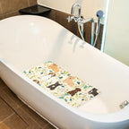 Shower Mat Bathtub Mat, 26.8x15.1 inch, Non-Slip Bath Mat - Image 5