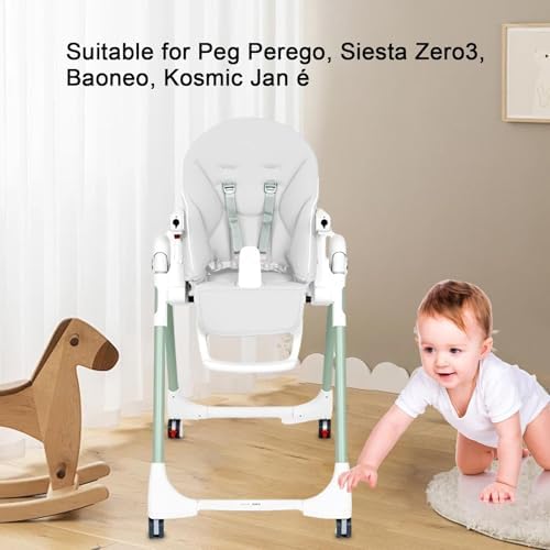 Baby High Chair Cover, PU Leather, Soft Padding, Highchair Seat Cushion - Image 3