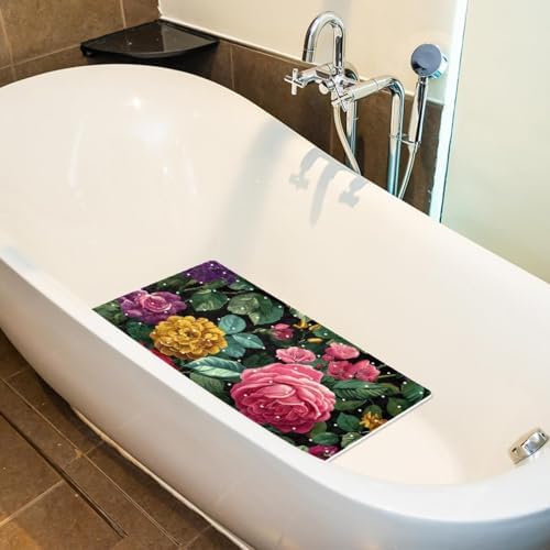Shower Mat Bathtub Mat, 26.8x15.1 inch, Non-Slip Bath Mat - Image 5