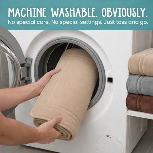 ITSOFT Memory Foam Bath Mat 59x23, Non Slip, Machine Washable, Quick Dry & - Image 5