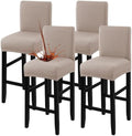 Fuloon Waterproof Barstool Covers Chair Slipcovers, 4 Pack by Fuloon