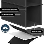 Simple Houseware 2 Pack 10 Shelves Hanging Shoe Organizer - Image 4