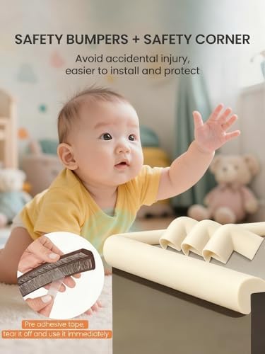 Baby Corner Protector Guards, 16.4FT 0.47'' Thick, Peel and Stick - Image 5