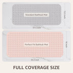 OTHWAY Bath Tub Shower Mat Non Slip, Bathtub Floor Liner Mats - Image 4