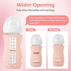 3 Pack Silicone Sleeves for Philips Avent Natural Glass Baby Bottles, 8 oz - Image 4